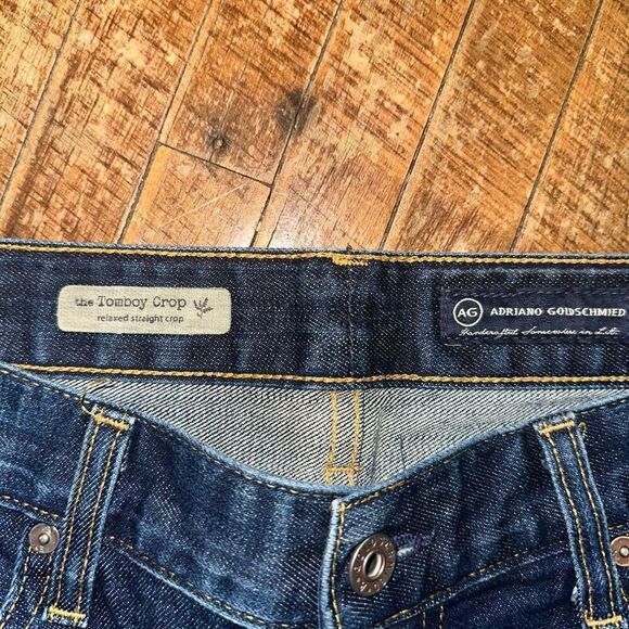 Adriano Goldschmied AG Tomboy crop size 32 jeans - Picture 3 of 5